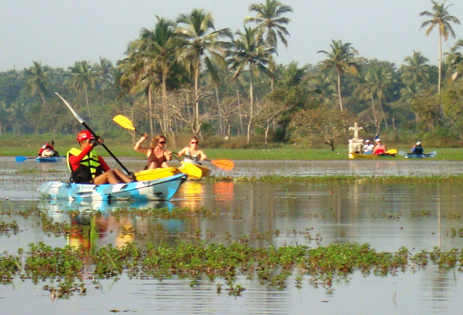 Goa Kayaking in Spike's River