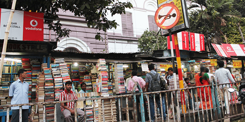 Popular Book Street In Kolkata